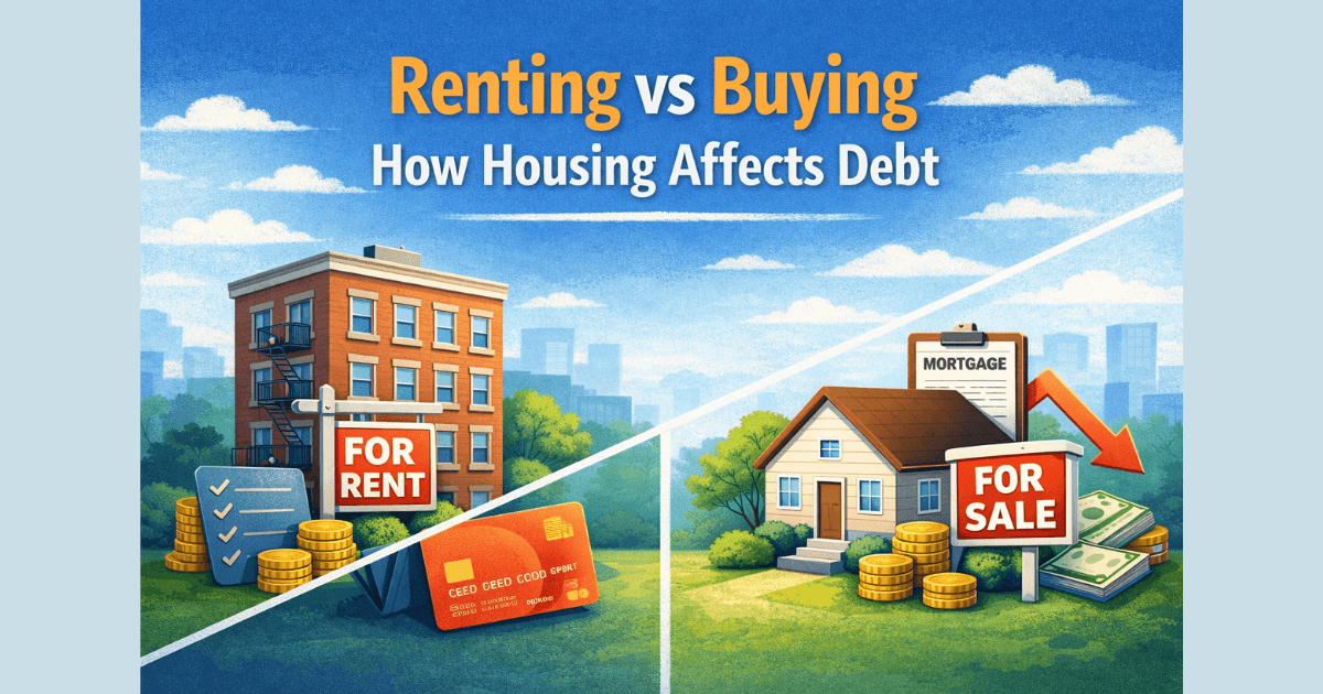 Renting vs Buying: How Housing Affects Debt featured image